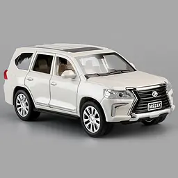 Колекційна металева модель позашляховика АвтоЕксперт Lexus LX570 з інерцією, світлом та звуком 1:24 - мініатюра 7