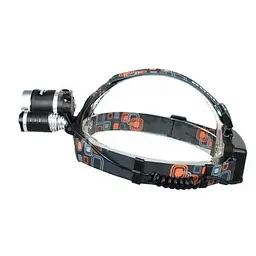 Ліхтар налобний світлодіодний 3 LED Cree T6 2Q5 1500 люмен 2x18650 Police RJ-3000 - мініатюра 4