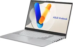 Ноутбук ASUS Vivobook Pro 15 N6506MV-MA022 15.6' 3K OLED, Intel Ultra 7 155H, 16GB, F1TB, NVD4060-8, NoOS, Сріблястий (90NB12Y2-M000Z0) - мініатюра 5