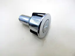 Емблема приціл на капот Mercedes W123,124,126 (Хром) 75 мм (Антивандальна) A2218800086 - мініатюра 4