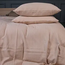 Покривало з наволочками MirSon №10-03 Arrowline Cream (2200010404401) - мініатюра 2