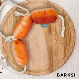 Іграшка для собак Barksi Сосиски з канатом 17х10 см - мініатюра 5