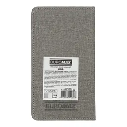 Щотижневик датований Buromax Liga 2026 сірий 153 х 85 мм (BM.2894-09) - мініатюра 3