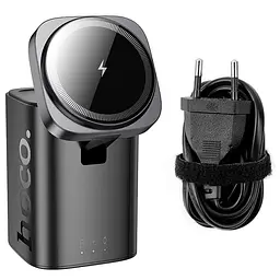 БЗП Hoco CQ20A Clever 6in1 PD65W Black - мініатюра 6