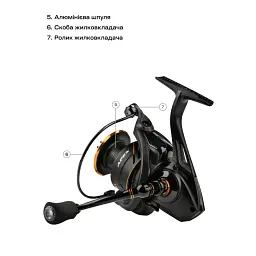 Котушка Brain Apex 20’ 4000 5 1BB - мініатюра 7