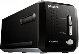 Сканер Plustek OpticFilm 8200i Ai (7200dpi 48bit LED Ai Studio8 плівковий слайд-сканер чорний) (0227TS)