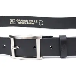 Ремінь шкіряний Grande Pelle чоловічий 3,4х120 см acs0026884 - мініатюра 3