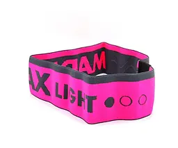 Набір тканевих гумок для фітнесу та спорту MadMax MFA-305 Hiploop 3 шт Grey/Pink (MFA-305-3set) - мініатюра 5