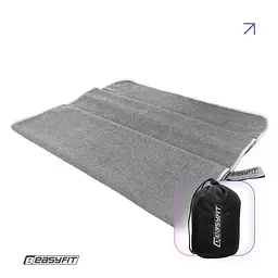 Спортивний рушник EasyFit RoyalWing 140х60 см з мікрофібри + чохол