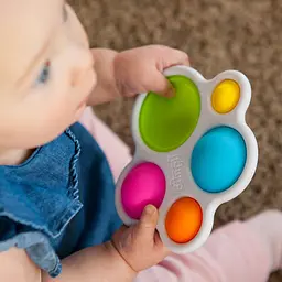 Прорізувач та тактильна іграшка Fat Brain Toys dimpl Натисни на кулю (F192ML) - мініатюра 4