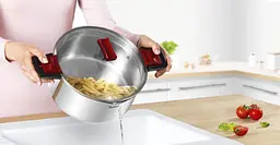 Набір посуду Cook&Clip, 10предметів, нержавіюча сталь,бакеліт, скло Tefal kuh0014726 - мініатюра 3