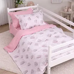 Дитяча постільна білизна JUNIOR Poplin Line Kids Cats (2200012796887)