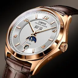 Чоловічий наручний годинник Lobinni Premium - мініатюра 3