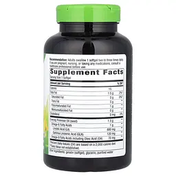 Олія примули вечірньої Nature's Way Evening Primrose, 120 капсул для підтримки жіночого здоров'я - мініатюра 2