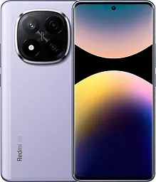 Смартфон Xiaomi Redmi Note 14 Pro+ 5G 8/256GB Purple (Global) NFC (no charger)