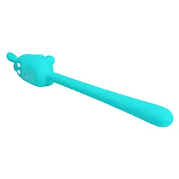 Вібратор Pretty Love Cute Bunny Turquoise, 7 vibration functions - мініатюра 8
