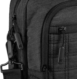 Сумка для ноутбука 16 дюймов 2E CrossSquares 16 black - мініатюра 4