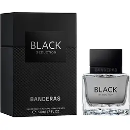 Туалетна вода Antonio Banderas Seduction In Black 50 мл - мініатюра 3