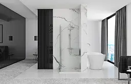 Душова кабіна Rea Maxim 80x80 R REA-K0268, Хром, Права, прозорий - мініатюра 4