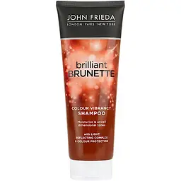Зволожуючий шампунь John Frieda Brilliant Brunette, для захисту кольору темного волосся, 250 мл