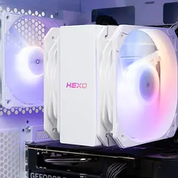 Комп'ютер HEXO Gaming TwinFront Pro (HGP-TF7500FN507-D532S1TWH) White / AMD Ryzen 5 7500F (3.7-5.0), 6 ядер / NVIDIA GeForce RTX 5070 / 32 ГБ (DDR5) / 1024 ГБ (SSD) - мініатюра 6