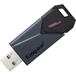 USB флеш-накопичувач Kingston DataTraveler Exodia Onyx 128GB USB-A 3.2 Gen 1 Black (DTXON/128GB) [81884] - мініатюра 3
