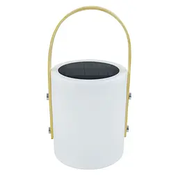 Ліхтар кемпінговий Bo-Camp Longford Solar 150 Lumen Bamboo/White (5818878) - мініатюра 6