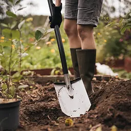 Лопата штикова Fiskars Ergonomic 125 см (1066708) - мініатюра 4