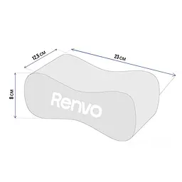 Колобашка для плавання Renvo Splash Синій Білий Уні 8х15,5х23 см (2SP100-04) - мініатюра 2