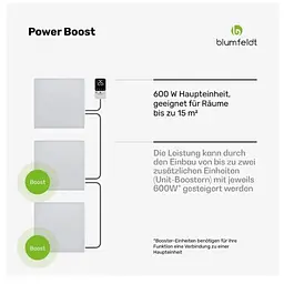 Інфрачервоний обігрівач Blumfeldt Radiant Smart (10046418) - мініатюра 2