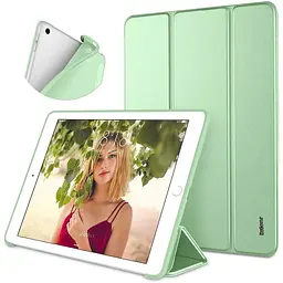 Чохол-книжка BeCover Tri Fold Soft TPU Silicone для Apple iPad 9.7 2017/2018 A1822/A1823/A1893/A1954 Green (706878) - мініатюра 2