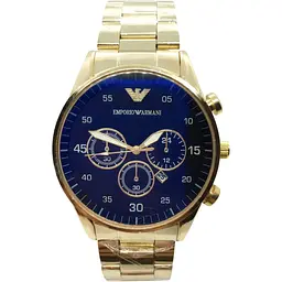 Наручний годинник чоловічий No Brand Emporio Armani Золотистий (IBW680YB)