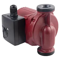 Насос циркуляційний 100Вт Hmax 6м Qmax 75л/хв Ø1½" 130мм+гайки Ø1" AQUATICA (774133) - мініатюра 5