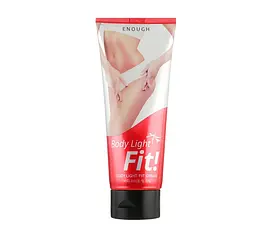 Антицелюлітний крем для корекції фігури Body Light Fit Cream Enough 180 мл