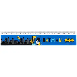 Лінійка Batman Kite DC25-090 15 см Різнокольоровий