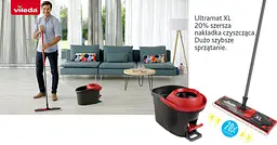 Комплект Швабра+ Відро з віджимом Vileda Ultramax BOX XL - мініатюра 2