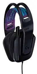 Навушники Logitech дротова ігрова гарнітура G335 Wired Gaming (981-000978) чорна - мініатюра 3