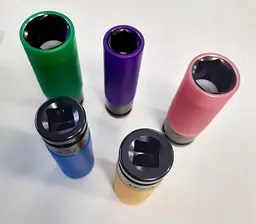 Набір головок для литих дисків TOPTUL 1/2" 5од. Pro-Series GDAI0503 - мініатюра 5