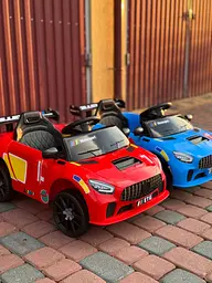 Дитячий спортивний електромобіль кабріолет зі спойлером PRIMA CAR Cabrio 6V 5A (пульт, LED-фари, музика, педаль газу), Червоний - мініатюра 8