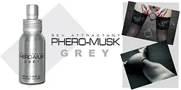 Парфуми чоловічі з феромонами Aurora Phero-Musk Grey 50 мл - мініатюра 3