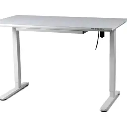 Комп'ютерний стіл Barsky StandUp white glass 1200*600 (BST-12new) - мініатюра 3