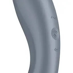 Вакуумний стимулятор Satisfyer Curvy Trinity 1 Bluegrey - мініатюра 3