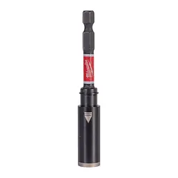 Тримач для біт магнітний ShW 1/4'' Hex MILWAUKEE, 75мм (з гвинтовим фіксатором)