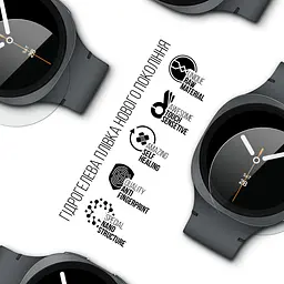 Гідрогелева плівка на годинники Samsung Galaxy Watch 8 40mm ArmorStandart захисна плівка для смарт годинників прозора (ARM87436) - мініатюра 2