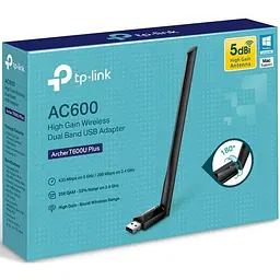 WiFi-адаптер TP-LINK Archer T600U Plus AC600 - мініатюра 4