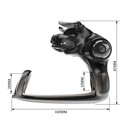 Віброкільце PRETTY LOVE BULL WARRIOR, 10 vibration functions PRETTY LOVE BI-210333 102768 - мініатюра 4