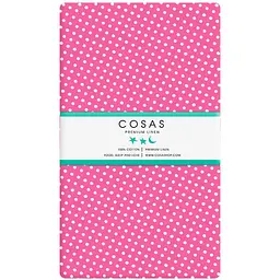 Набір простирадл на резинці Cosas M&M Dots 60х120х12 см (SetSheet_DropMint_DropMalina_120x60) - мініатюра 3