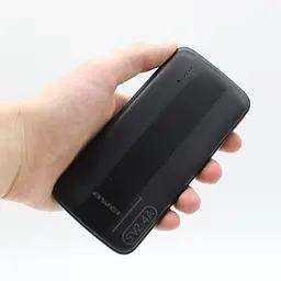 Портативний акумулятор AWEI P20K 10000 mAh 2USB / Повербанк для телефону - мініатюра 3