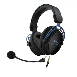 Ігрова гарнітура HyperX Cloud Alpha S 3.5 мм/USB Black/Blue (HX-HSCAS-BL/WW) - мініатюра 5