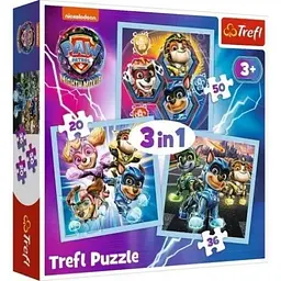 Пазли 3в1 "Могутня силя щенят. Щенячий патруль" 34869 Trefl (5900511348699)